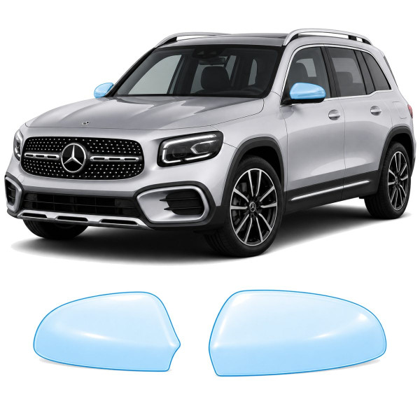 Антигравійна захисна бронеплівка за лекалами для Mercedes-Benz GLB X247 facelift 2023- дзеркала