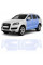 Антигравійна захисна бронеплівка за лекалами для Audi Q7 4L 2005-2015 - зони дверей і стійки вікон