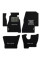 Килимки в салон EVA для Mercedes Sprinter (W901-W905) 1995-2006 Екошкіра з підп'ятником 3 шт (Rombus)