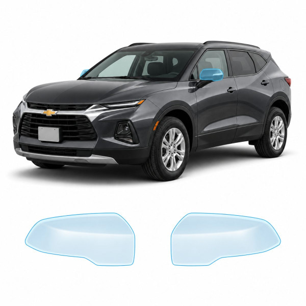 Антигравийная защитная бронепленка по лекалам для Chevrolet Blazer III 2019-2022 - зеркала