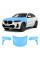 Антигравийная защитная бронепленка по лекалам для BMW X4 G02 facelift 2021- капот и передние крылья