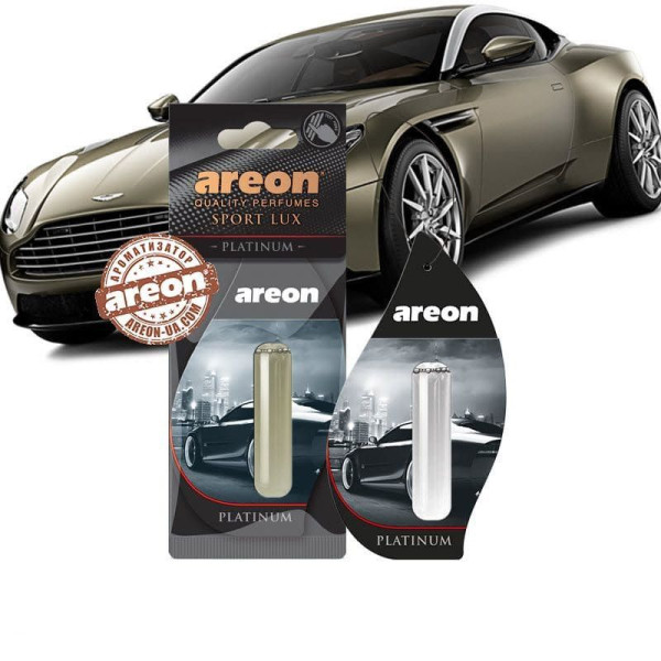 Ароматизатор повітря Areon Lux Sport Liquid 5 ml Platinum Оригінал (LX03-12270)