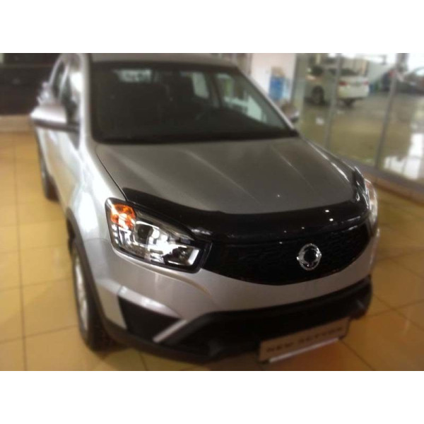 Дефлектор капота мухобойка Ssang Yong Korando 2013-