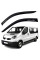 Дефлектори вікон вітровики Renault Trafic 2001-2014 Ширина 8 см Скотч 3M Voron Glass