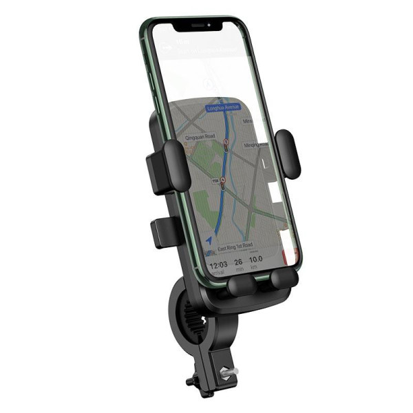 Автодержатель для велосипеда и мотоцикла BOROFONE BH34 DOVE / 4.5-7 дюймов / D руля 17-23 мм