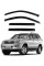 Дефлектори вікон вітрові для Toyota Land Cruiser Prado 120 2002-2009 Скотч 3M Voron Glass