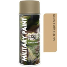 Камуфляжна аерозольна фарба Deco color Military Paint Ral 400 мл антивідблиска (1019)