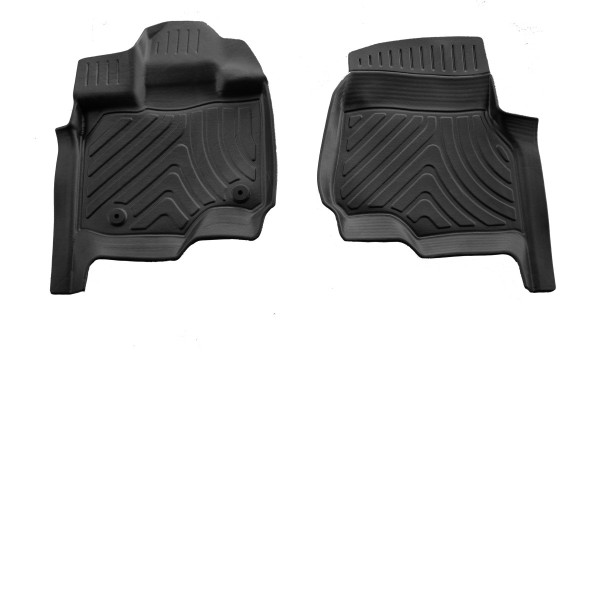 Передние 3D коврики для Ford F-150 Crew cab 2014-2021