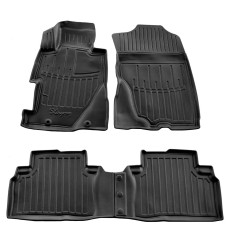 Комплект 3D килимків в салон honda Civic 4D 2006-2011
