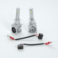 LED лампы автомобильные FORT F4MINI H1 4000Lm / CSP / 6000K / IP65 / 9-16V / 25W / радиатор+кулер /2шт