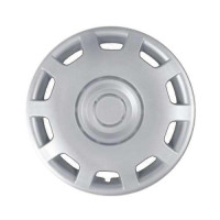 Ковпак колеса з емблемою Volkswagen SKS302 R15 сірий з логотипом на вибір 4 шт