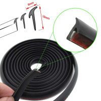 Уплотнитель универсальный для Фары Бампер T-Type 10 x 8 мм EPDM 1 метр (Бухта 5 метров)