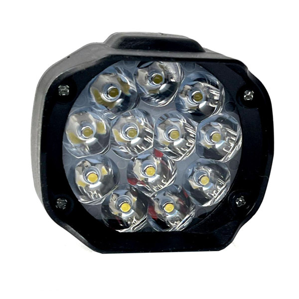 Додаткова LED фара 65x78x70 мм / 12W (1W*12) 12-85V Далеке світло 1 шт