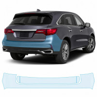 Антигравийная защитная бронепленка по лекалам для Acura MDX YD3 facelift 2017-2020 - задний бампер