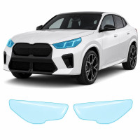Антигравійна захисна бронеплівка за лекалами для BMW iX2 U10 2023- оптика (фари та ПТФ)