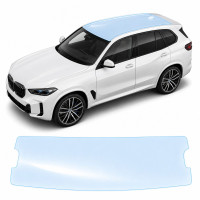 Антигравийная защитная бронепленка по лекалам для BMW X5 G05 facelift 2023- зона крыши