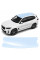Антигравийная защитная бронепленка по лекалам для BMW X5 G05 facelift 2023- зона крыши