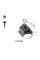 Скоби підкрилок Lexus Toyota 5387958010 (C898)