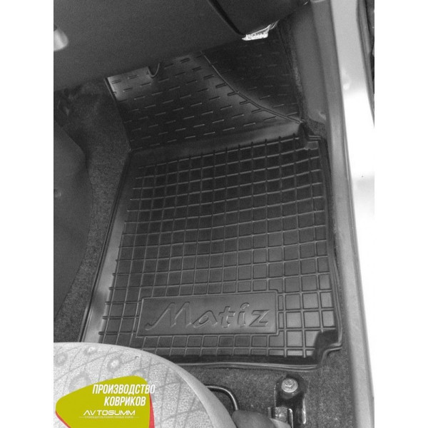 Автомобільні килимки в салон Daewoo Matiz 1998- (Avto-Gumm)