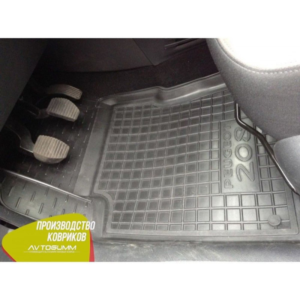 Автомобильные коврики в салон Peugeot 208 2013- (Avto-Gumm)