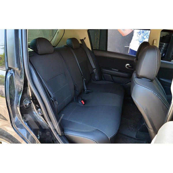 Авточохли модельні MW Brothers для Nissan Tiida (рейстайлінг) з 2010