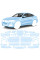 Антигравийная защитная бронепленка по лекалам для BMW X6 E71 2008-2014 - полный кузов
