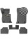 3D EVA Килимки в салон для BMW 3 (E90 / E91 / E92) 2005-2012 З підп'ятником Сірі 5 шт