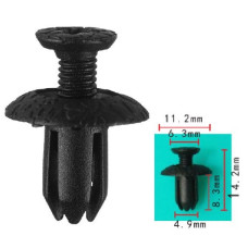 Кліпса Toyota (9046705063C0, 90467-05063-C0, 90467-05063-B3, 9046705063B3, 11001) (C1418)