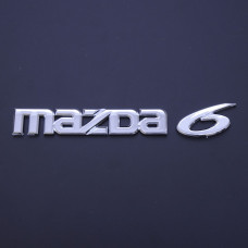 Эмблема надпись Mazda 6 скотч 3М 155 x 17 мм Польша