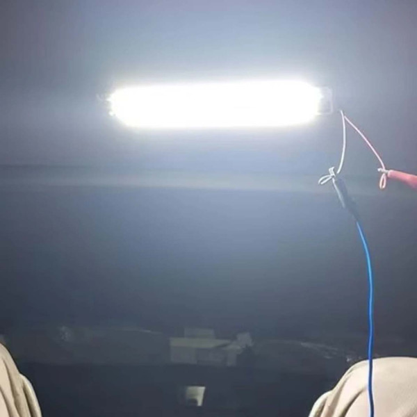 Підсвічування салону 12-24 LED V 240 x 55 мм Біле світло (ST-106W)