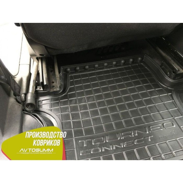 Автомобильные коврики в салон Ford Connect 2013- (длинная база) (Avto-Gumm)