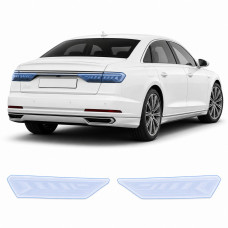 Антигравийная защитная бронепленка по лекалам для Audi A8 D5 2017-2021 - задние фонари стопы