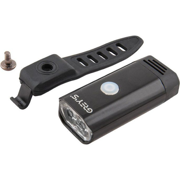 Велосипедная фара Grey's LED  2xCree 8 режимов 400 lm 1050 mAh (GR10130)