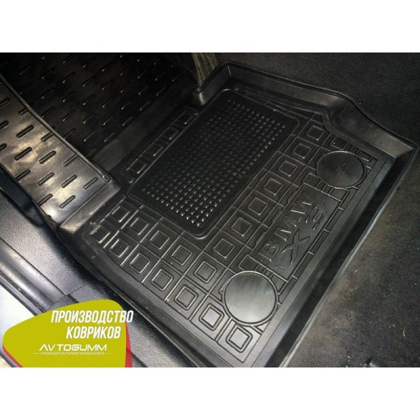 Водійський коврик в салон BMW X3 (F25) 2010- (Avto-Gumm)