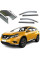 Дефлектори вікон вітровики Benke для Nissan Murano 2016-2021 Хром Молдинг З Нержавіючої Сталі 3D (BNSMR1523-W/S)