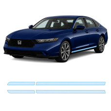Антигравійна захисна бронеплівка за лекалами для Honda Accord XI 2023- нижня зона кузова пороги