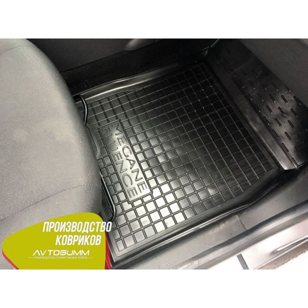 Передні килимки в автомобіль Renault Fluence 09-/Megane 3 Universal 09- (Avto-Gumm)
