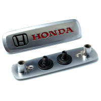 Емблема шильдик Honda для автомобільних килимків Алюміній 1 шт