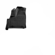Водительский 3D коврик для Toyota Land Cruiser 300 2021- / Высокий борт