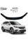 Дефлектор капоту мухобійка Honda CR-V 2012-2017 Євро Кріплення (Vip Tuning) HD55