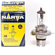 Автолампа галогенна Narva Standart / H4 / 75/70W / 24V / 1 шт (48892)