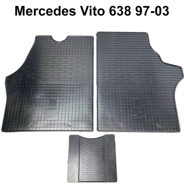 Автомобильные коврики в салон для Mercedes Vito 638 1997-2003