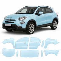 Антигравийная защитная бронепленка по лекалам для Fiat 500X I 2015-2018 - полный кузов