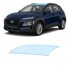 Антигравійна захисна бронеплівка за лекалами для Hyundai Kona OS 2017-2020 - зона даху