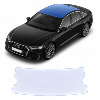 Антигравийная защитная бронепленка по лекалам для Audi A6 C8 facelift 2023-2025 - зона крыши