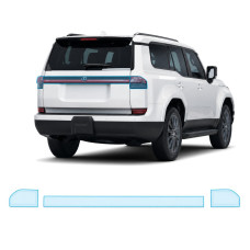 Антигравийная защитная бронепленка по лекалам для Lexus GX J250 2023- задние фонари стопы