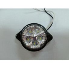 Габарит круглый / белый / 24V Led 5 диодный / C/16 (1шт коробка)