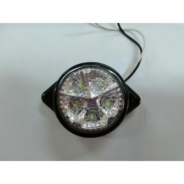 Габарит круглый / белый / 24V Led 5 диодный / C/16 (1шт коробка)