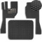 Коврики в салон EVA для Volvo FH 13 2002-2012 с подпятником Черные-Серый кант3 шт