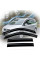 Дефлектори вікон ветровики Volkswagen Touran I 2003-2010 Універсал Скотч 3M Voron Glass
